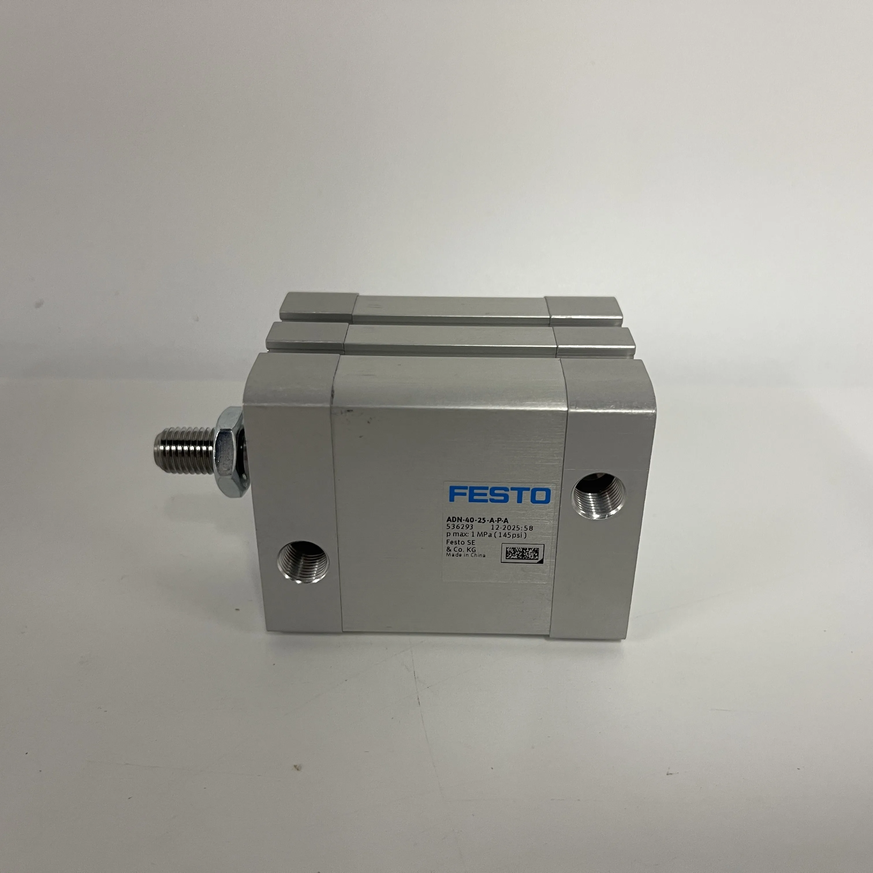 FESTO Pneumatic Compact Cylinder ADN-40-25-A-P-A 536293 FESTO Pneumatic Compact Cylinder ADN-40-25-A-P-A 536293