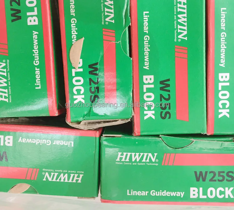Taiwan Original HIWIN Linear Guide Block Bearing EGW25SC EGW25CC ...
