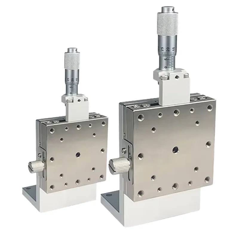 XYZ Three-Axis Displacement Stainless Steel Sliding Table LBDV25/40/60/80 Precision Manual Fine Adjustment Adjustable Platform 1