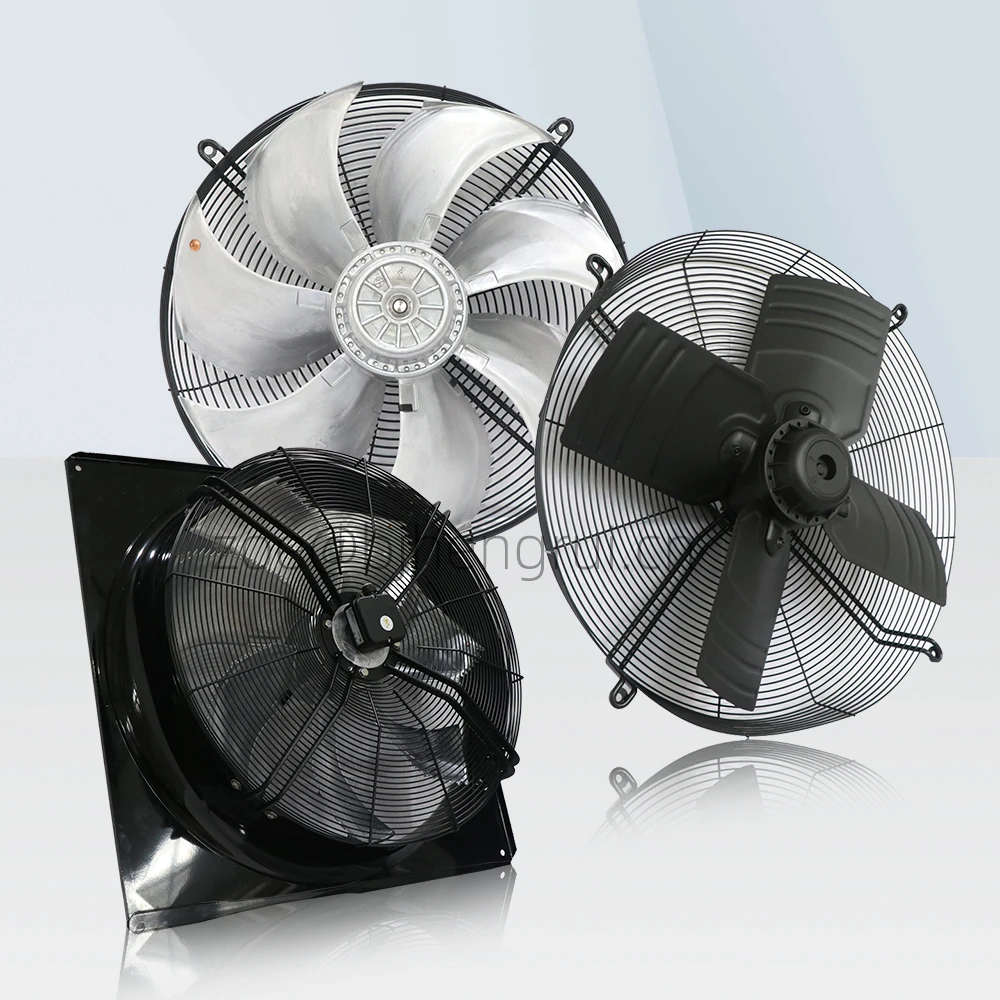 ZIEHL-ABEGG 400V Axial Flow Fan with Ball Bearing, 5100 m3/h