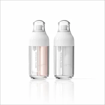 8.5+8.5ml 10+10ml Luxury Dual Chamber Lotion Pump Cosmetic Skin Care Airless Serum Bottle for Cosmetic Lotion/cream/gel Bottle