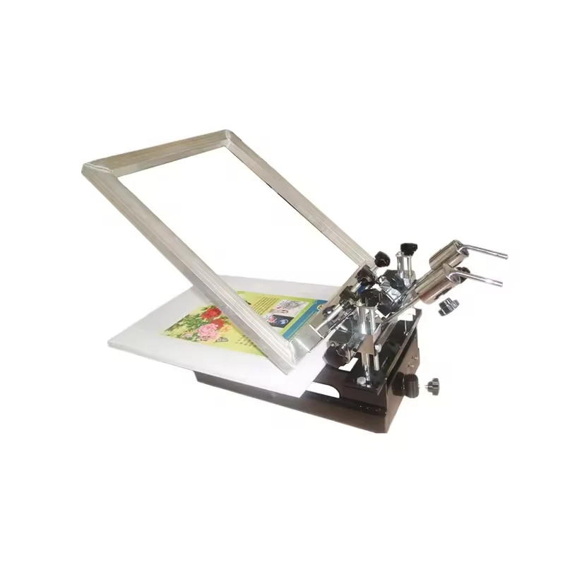 NS103 1 Color 3 Stations Simply Screen Printing Machine Manual Micro-adjustable Screen Printer