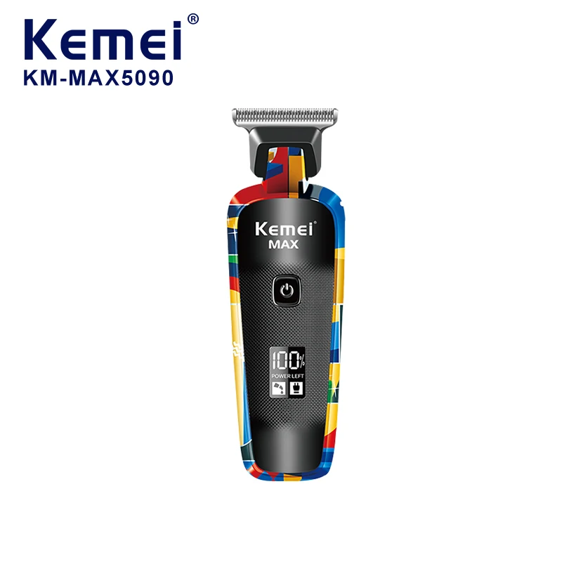 KEMEI km-max5090 ماكينة قص الشعر الكهربائية، ماكينة تشذيب الشعر اللاسلكية، ماكينة تشذيب الشعر من الشركة المصنعة Pro Clippers