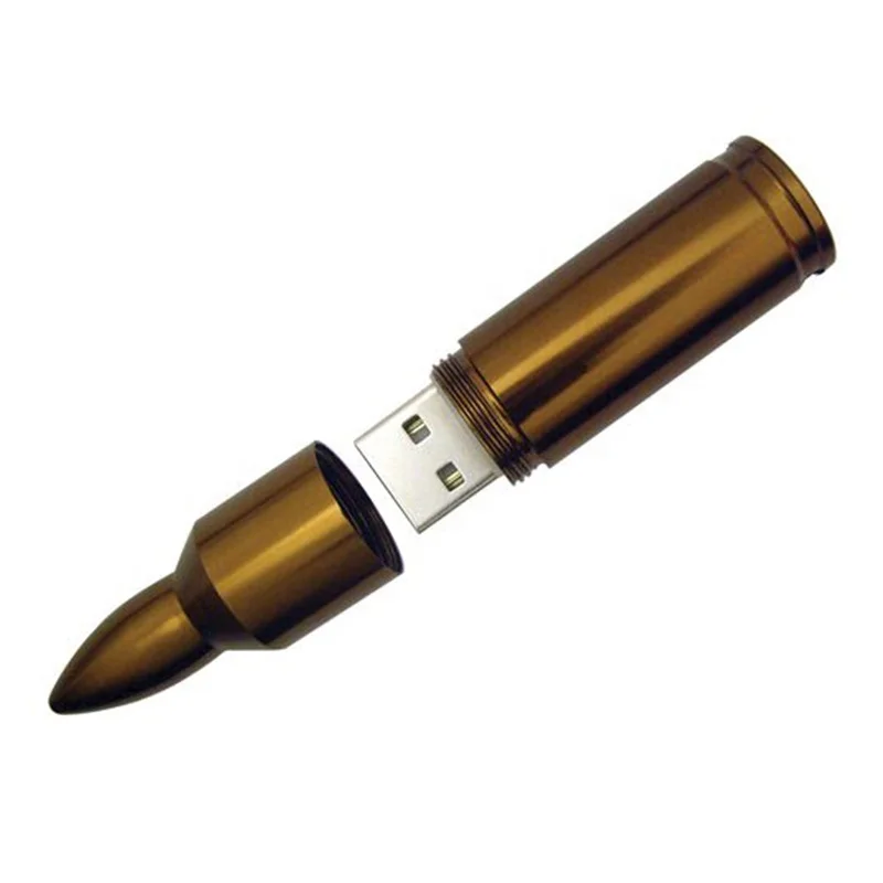 Promotion USB Flash Gadgets Bullet Vibrator USB Flash Drive Metal Pen Usb With Keychain