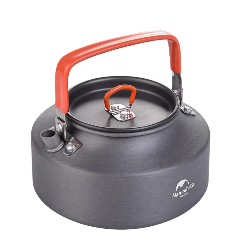 Naturehike 1.45L Aluminium Kettle with handle Outdoor Cookware Picnic Water Coffee Tea Pot