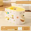 Yellow tunnel cat bed-double sided cooling mat