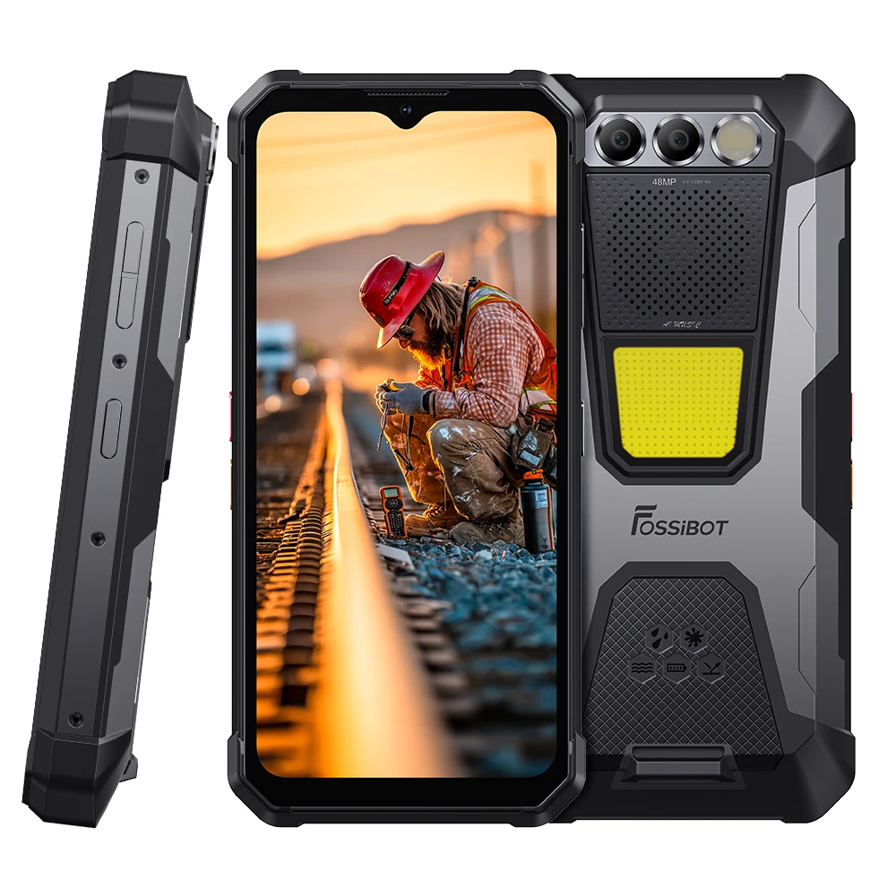 FOSSIBOT F106 Pro - Rugged Smartphone with 12000mah Battery