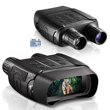 Hot Selling 2.31'' x4 300m Distance Hunting infrared Binoculars Night Vision Thermal Camera with 4 Digital Zoom