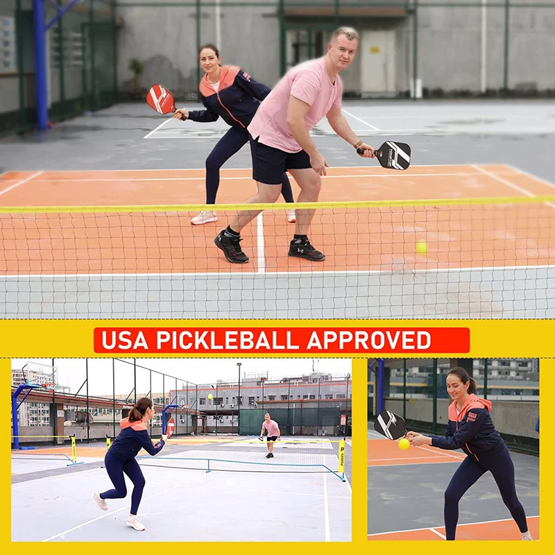 Toray T700 Carbon Fiber Pickleball Paddle With Cover,Meet Usapa Specs