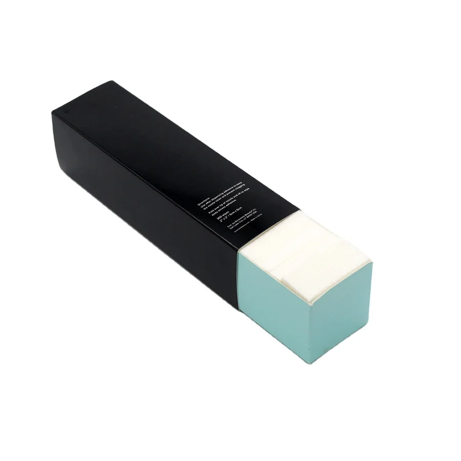 Безворсовые салфетки для ногтей снятия гель-лака хлопковые