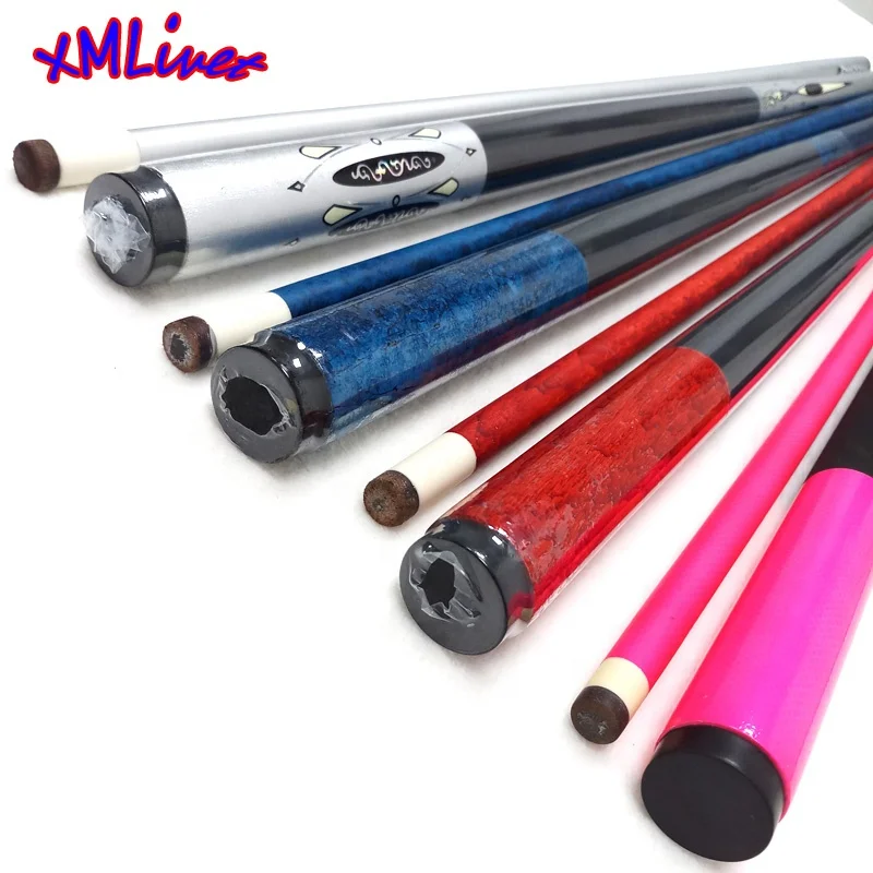 カーボンファイバー ビリヤードキュー Xmlivetカラフルなカーボンファイバービリヤードキュースティック13mm