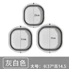 Lavabo plegable [Blanco grisáceo]