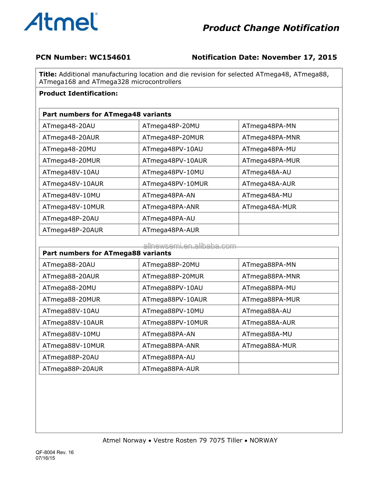 ATMEGA88PA-AU (1)