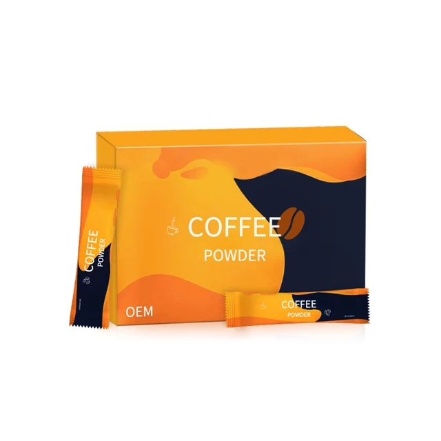 OEM power coffee for man customized Maca Ginseng Wolfberry Instant Energy power coffee for men