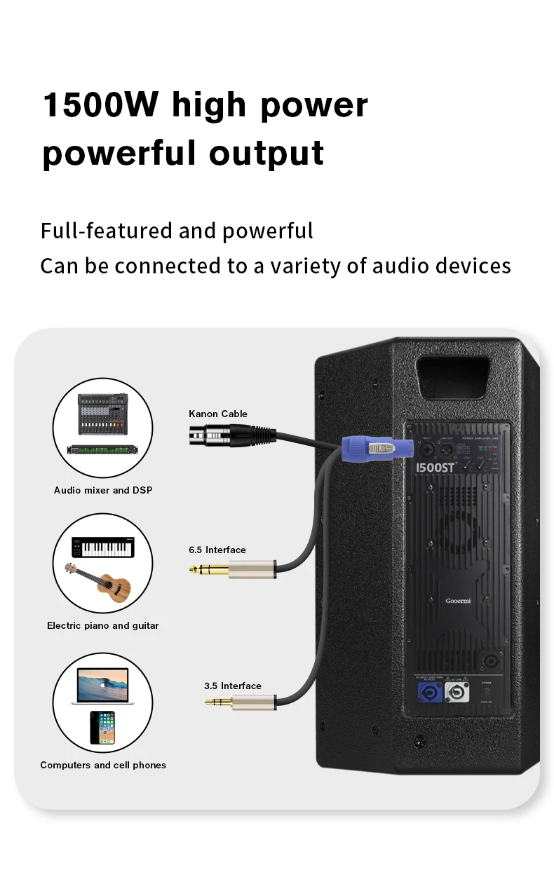 Gooermi 1500st Power Amplifier Module Board 1*1500w High Quality Class