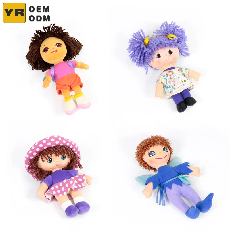 OEM ODM Custom Soft Stuffed Animal Toy Custom Anime Elf Plush Toys for Kids Couples & Mascot Gifts PP Cotton Filling