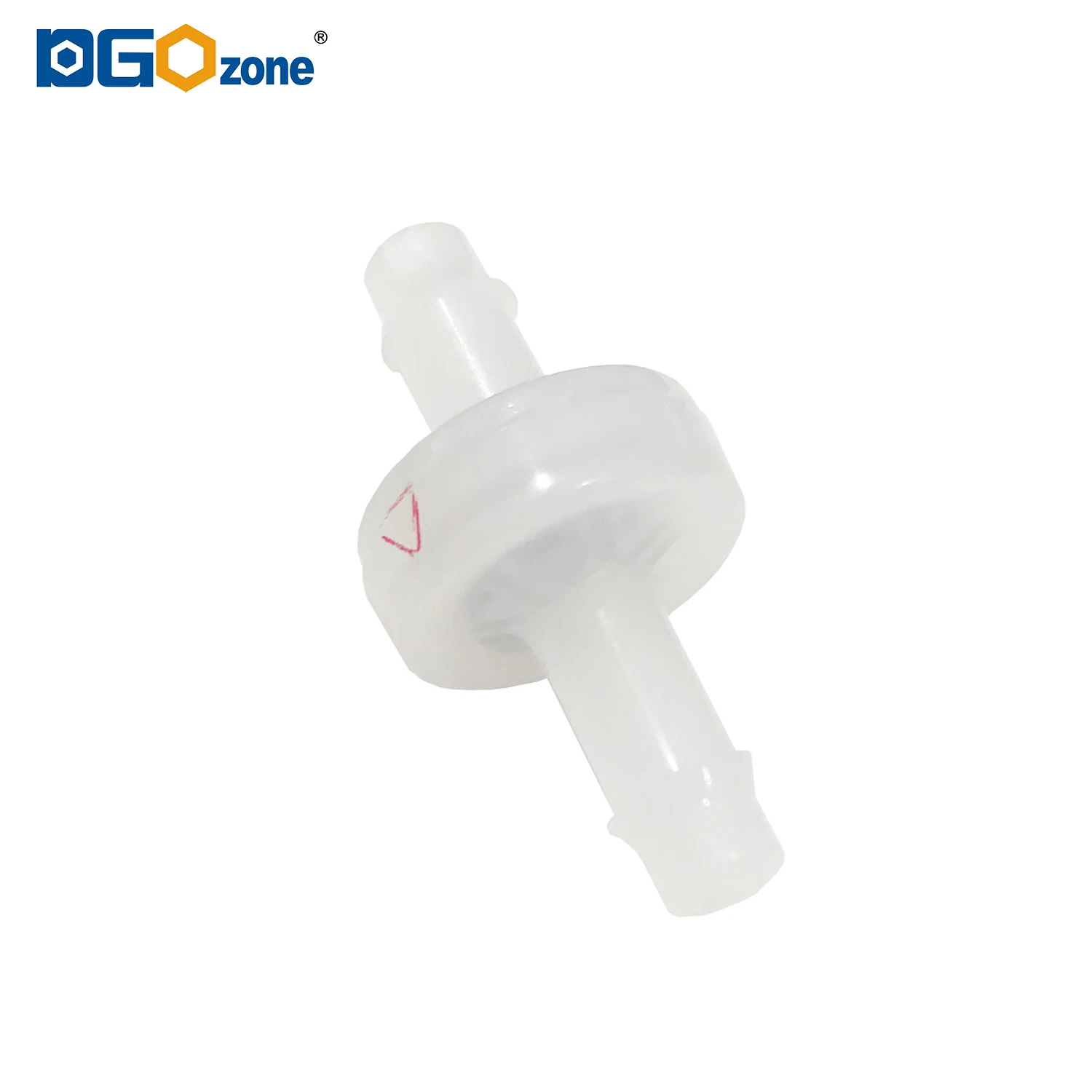 1/4" 6.4mm small plastic PVDF  Anti-ozone valve gas check valve