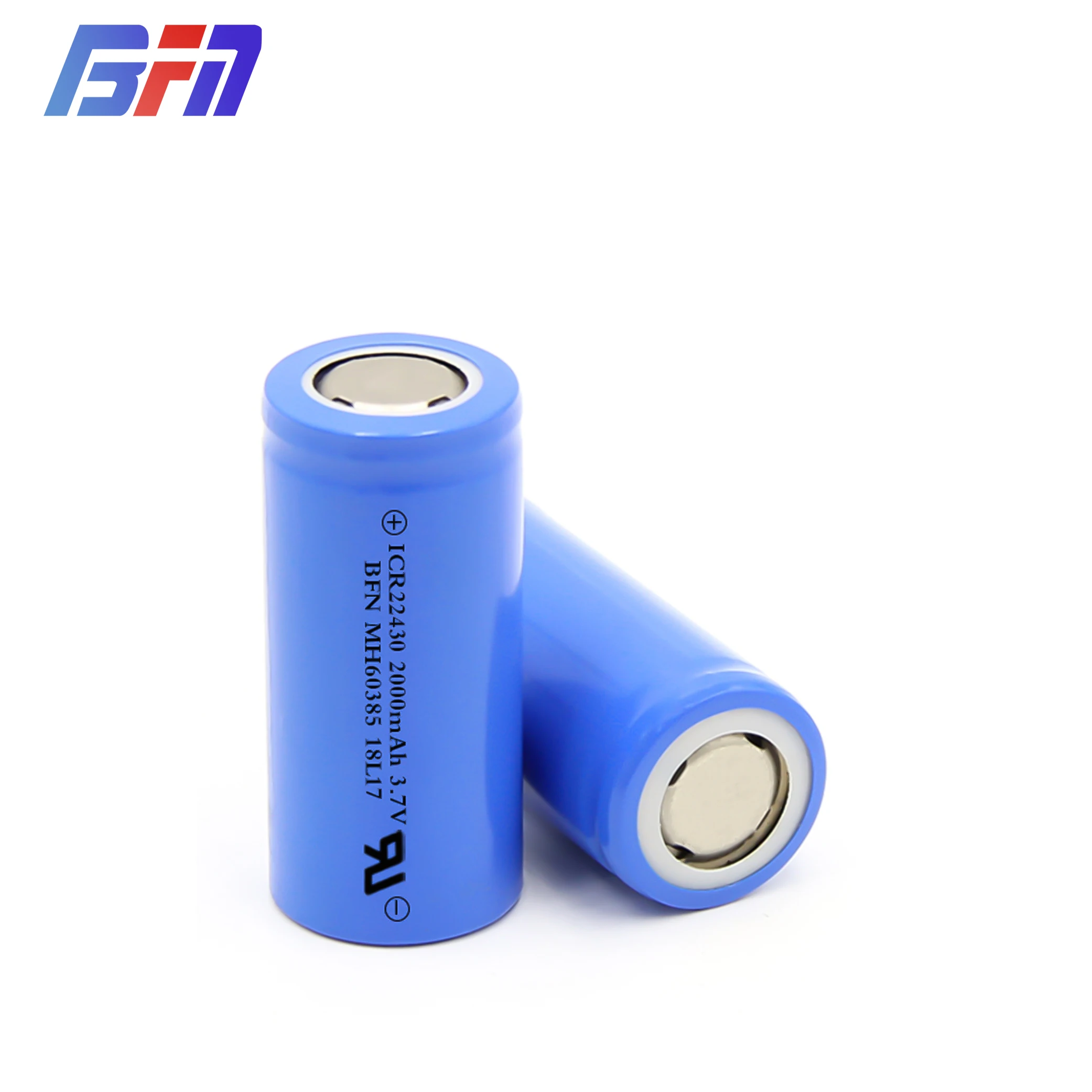 Rechargeable Batteries High Quality Inr/icr 22430 2000mah Lithium Ion ...