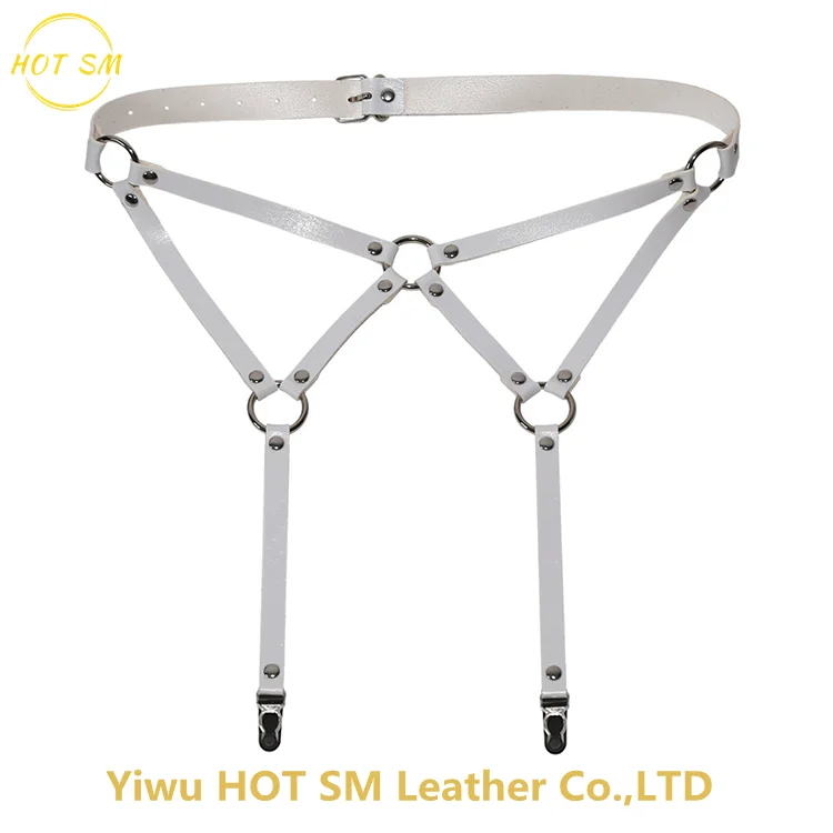 Multi-color Elastic Leather Leg Garter Belt Fashion Punk Chic Thigh