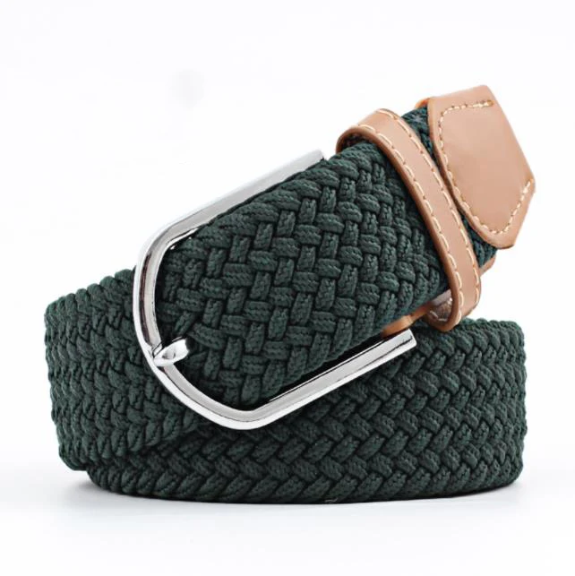 Finestyle Woven Stretch Braided Belt For Casual Golf Pants Jeans Shirts ...