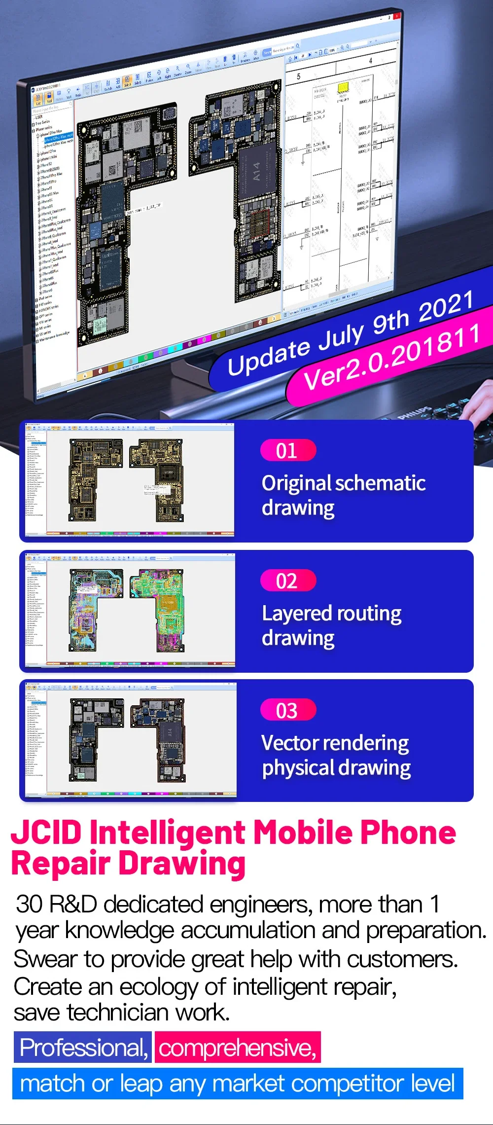 JCID Programmer - Intelligent Maintenance Drawing Schematic