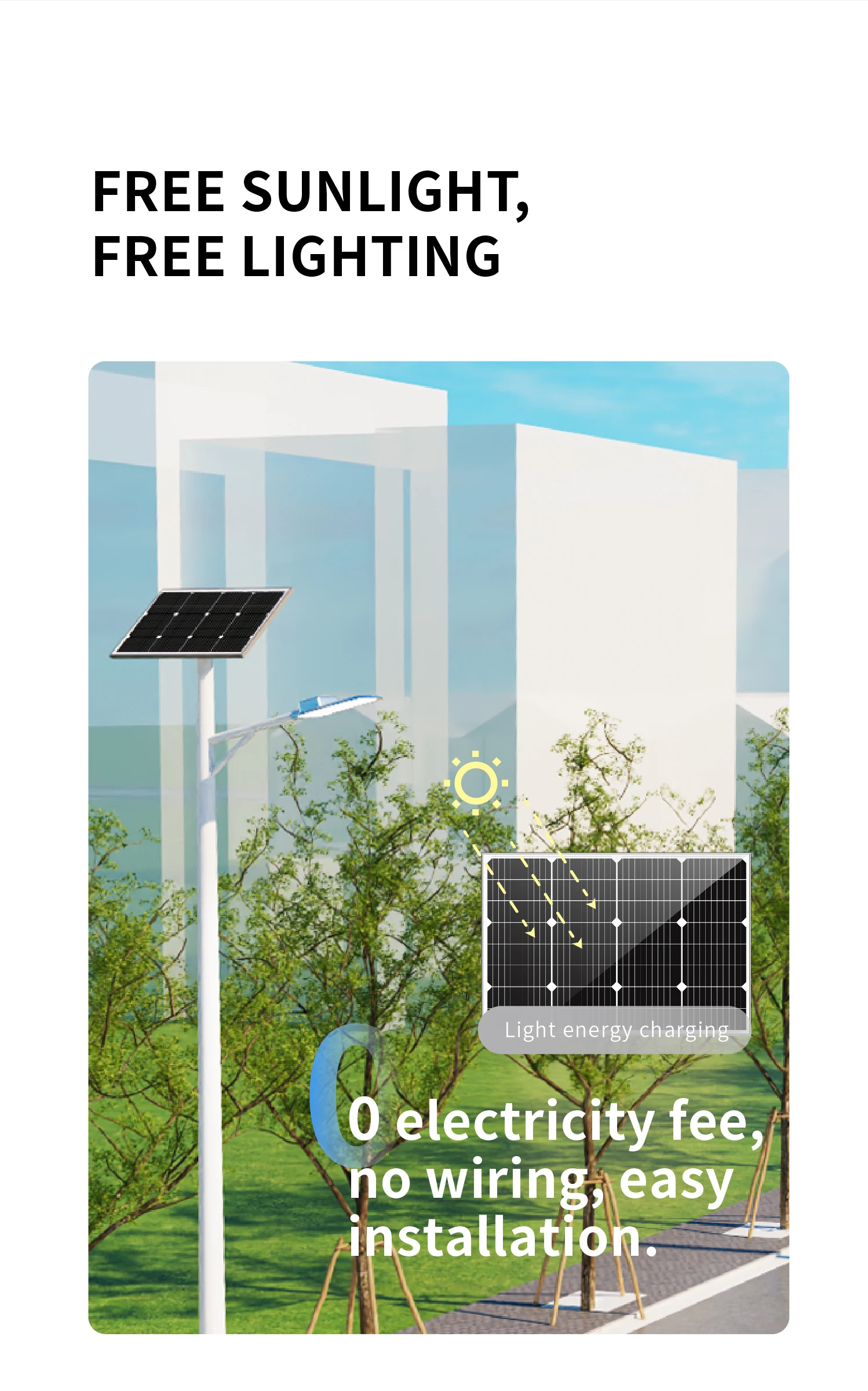 Solar Street Lights Outdoor Street Lights Solar Powered With Remote ...