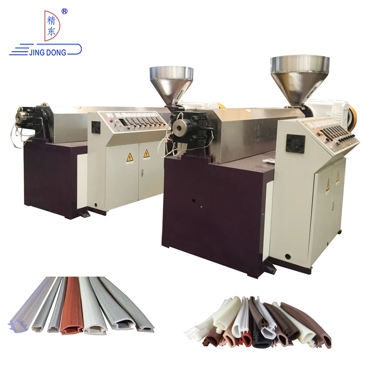 Hot Selling Industrial Automatic Feeding  Plastic Strip Production Line Door and Window Plastic Sealing Strip Extruder