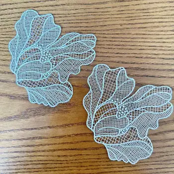 Fish Thread Embroidery Patches Lace Flower Pieces for Underwear & Clothing Accessories Hollowed out Embroidery Accessory Pieces
