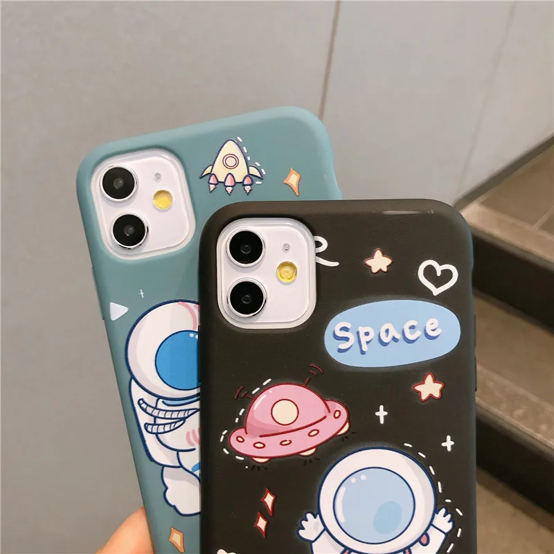 Capa De Celular De Luxo Feminina,Adorável,Desenhos  Animados,Anime,Espacial,Astronauta,Estrela,Capa De Celular Para Iphone 12  Pro Max 11 13,Proteção - Buy Para O Iphone Caso 12,Caso De Telefone Para O  Iphone,Cinta Do Telefone Product on