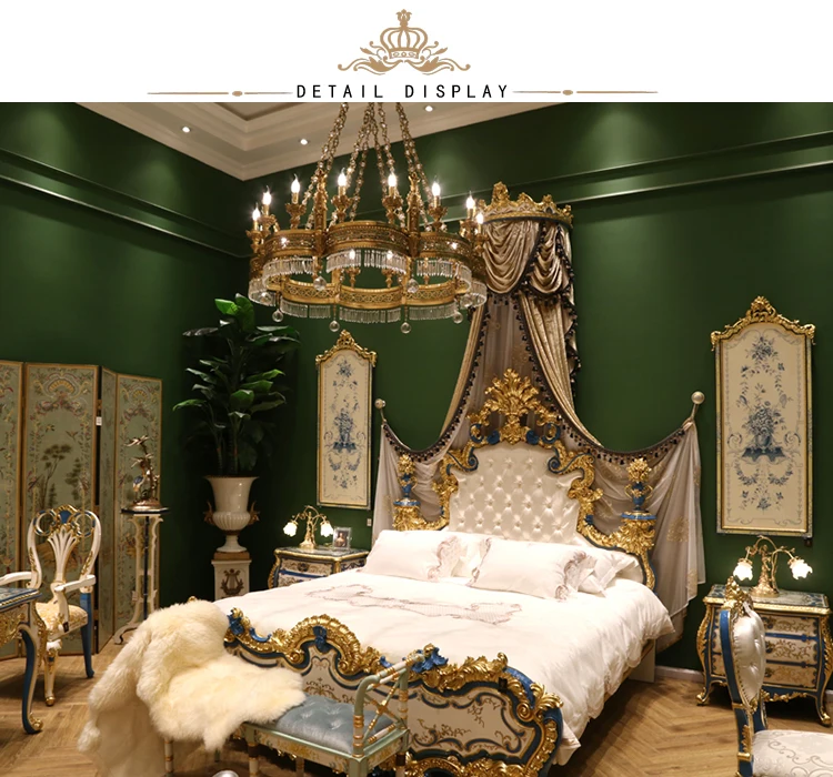 gold leaf dressing table For Custom Commission: Original Vintage Painted Dressing Table, Art De –  Upcite main image 0