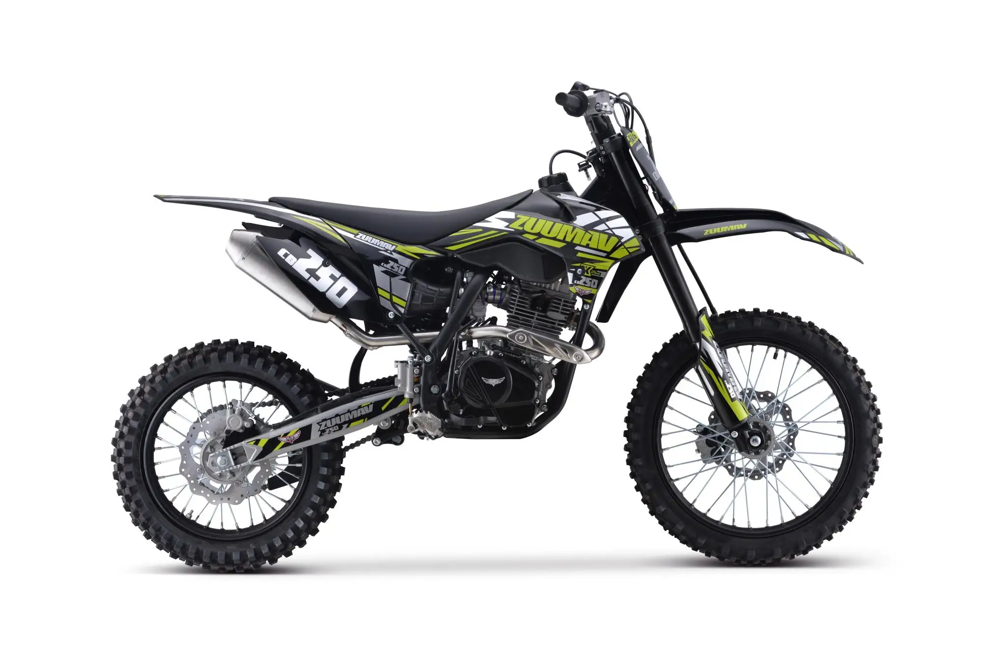 ZUUMAV K5 250cc Enduro Off-Road Dirt Bike with High Strength Steel