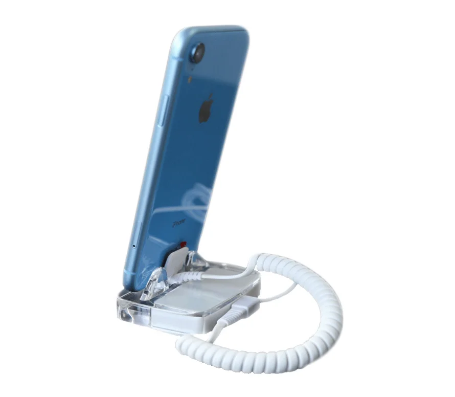 Universal Retail Display Stand Holder Anti Theft Alarm Device for Mobile Phone with Charger