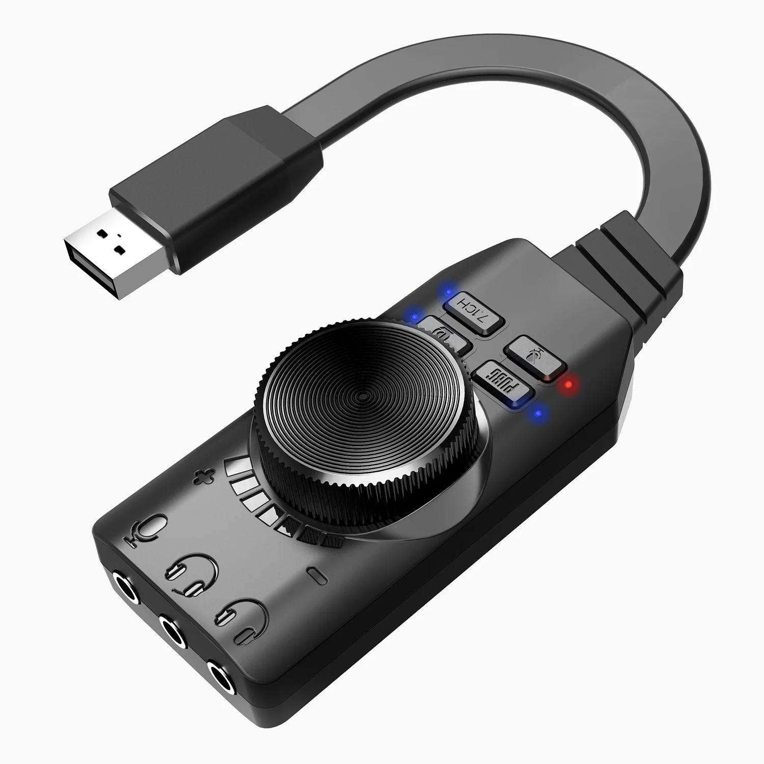 Wholesale Sound Card USB Audio Interface External 3.5mm Microphone Audio Adapter Soundcard for Laptop Headset USB Sound Card m.alibaba.com