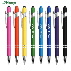Wholesale Promotional Pens with Custom logo Personalized OEM  Stylus Pens logo Printed Metal Ballpoint Pen