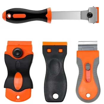 Portable Double-Head Kitchen Scraper for Glue Removal Cleaning Shovel Knife Set DIY Grade Factory Supply