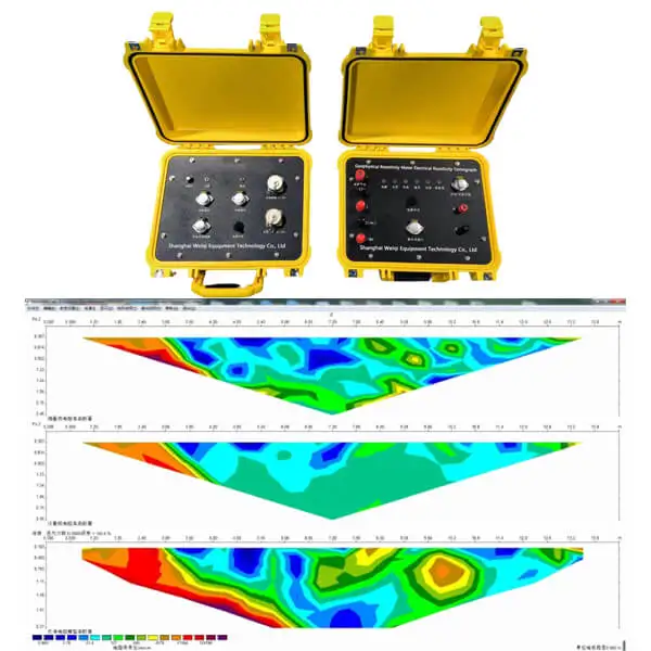 NEW Geological IP/Res Meter Terrameter Resistivity Meter Induced Polarization Survey Equipment