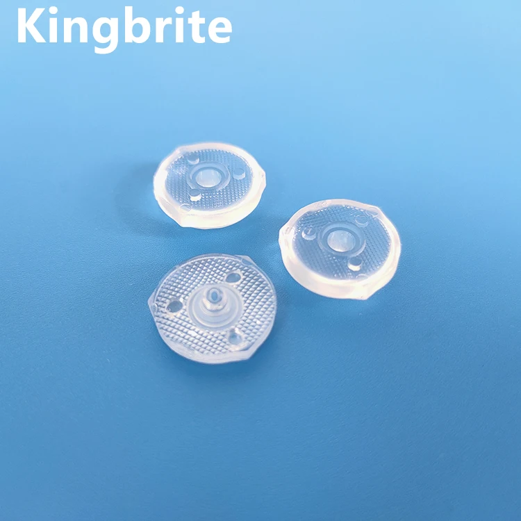 10mm Mini Size  Backlight Led Lens TV Panel Light Led Lens 170 Degree Wide Angle  for 2835 3030 Led