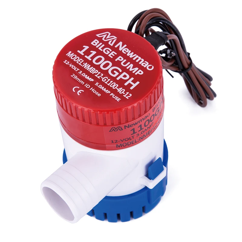 Автоматический откачивающий водяной насос, 12 В/24 В 750 Гал/ч, для судовых катеров, фургонов, домов на колесах
