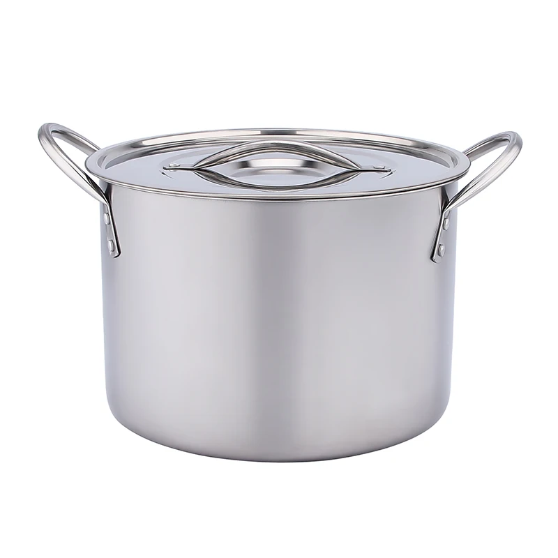 Latin America Hot Sale Cookware Stainless Steel Tall Stock Pot Set