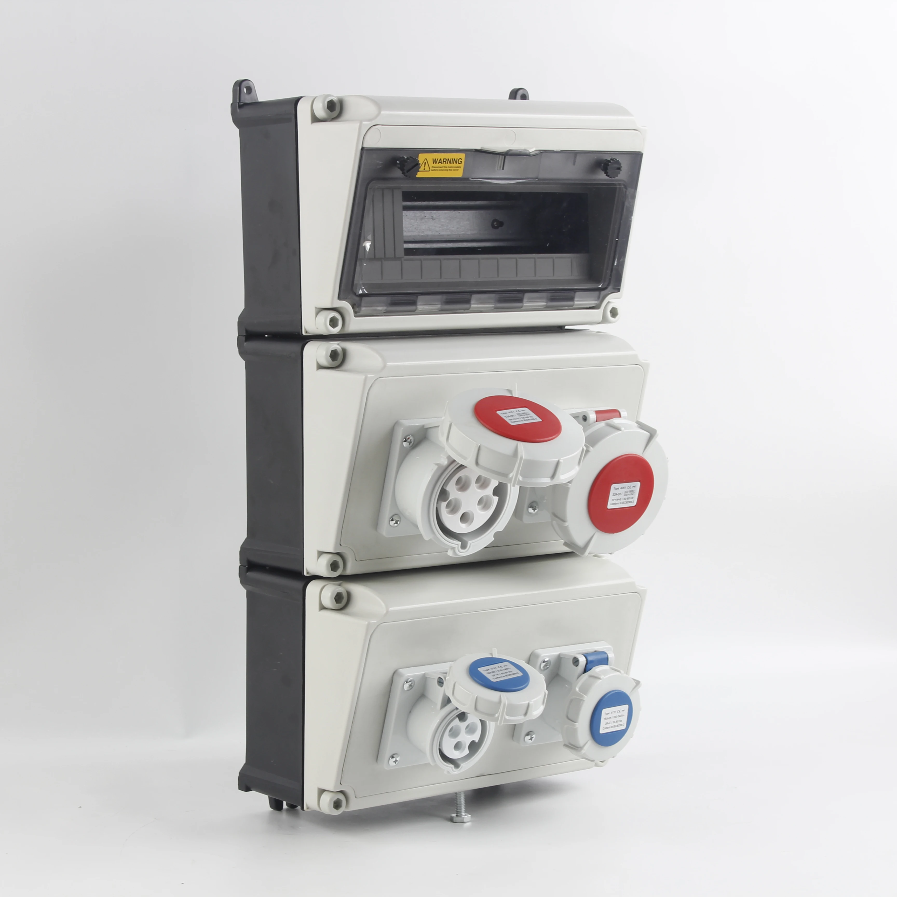 Ip67 Distribution Box Combination Socket Box Zhw008 Combination Socket ...