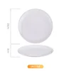 Platos poco profundos de 9 pulgadas [40 por caja]