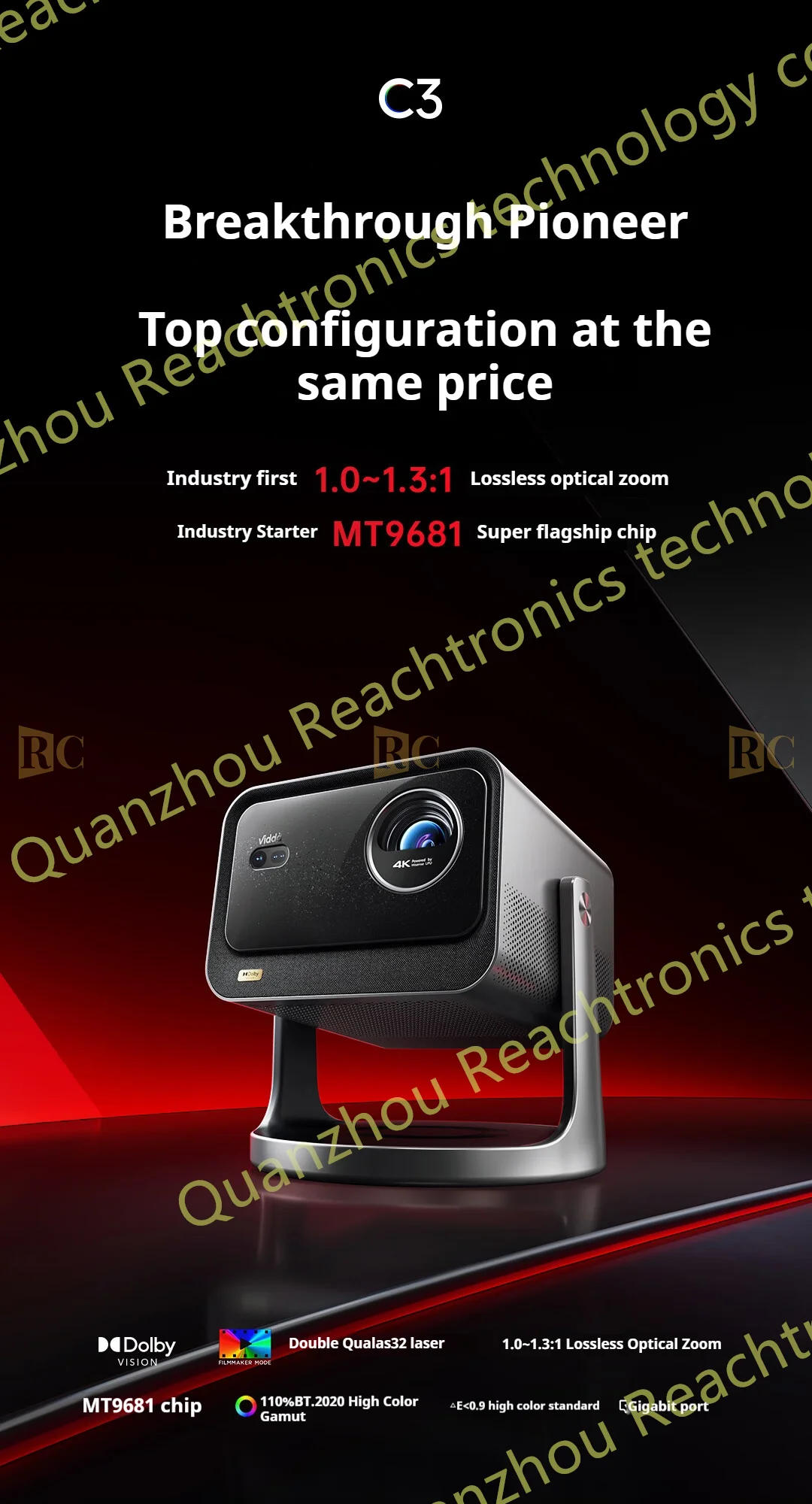 ◆ほぼ新品◆Vidda C3 Ultra 4Kプロジェクタ TVS REGZA ◇ほぼ新品◇Vidda C3 Ultra 4Kプロジェクタ TVS REGZA - メルカリ