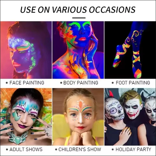 Irikdescia Lot De 12 Éponges Peinture Visage Jaunes - Forme Goutte D'Eau Pour Enfants Et Adultes