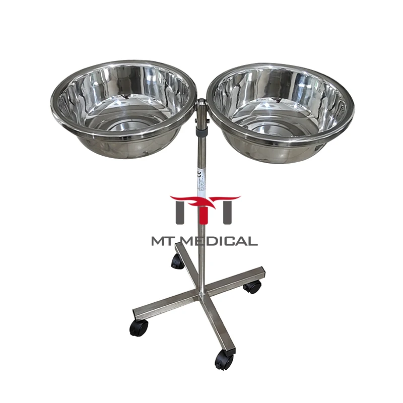 Медицинский Мобильный Регулируемый медицинский инструмент из нержавеющей стали вагонетка для больницы