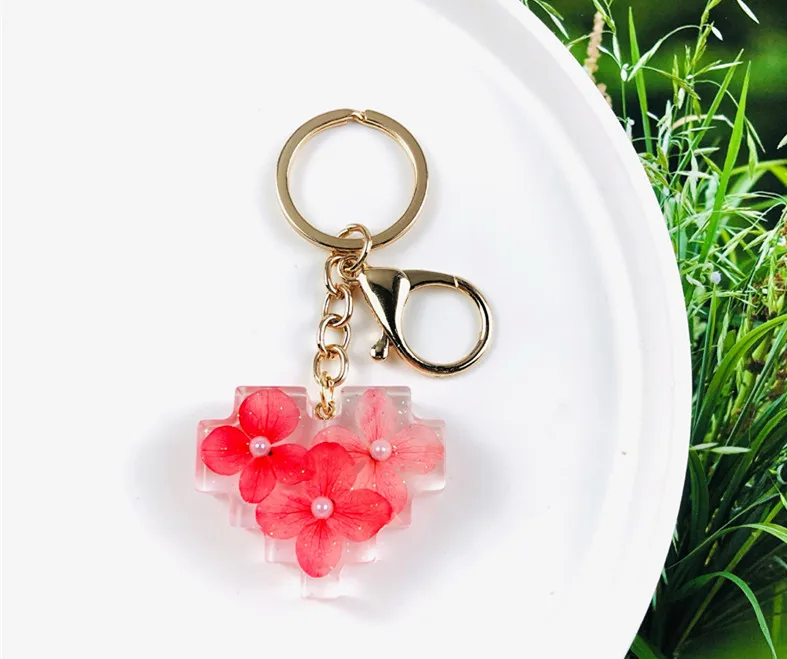 Flower Petals Keychain Charm - Tias Place