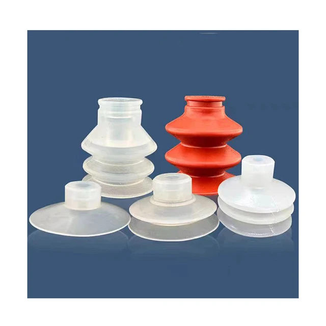 high temperature resistance vacuum glass custom silicone industrial vacuum suction cup