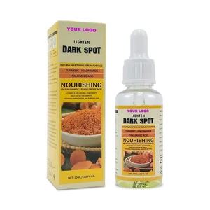 Soothing Moisturizing Fragrance-free Gentle Face Serum Turmeric Hyaluronic Acid Morning & Evening Use for Sensitive & Dull Skin