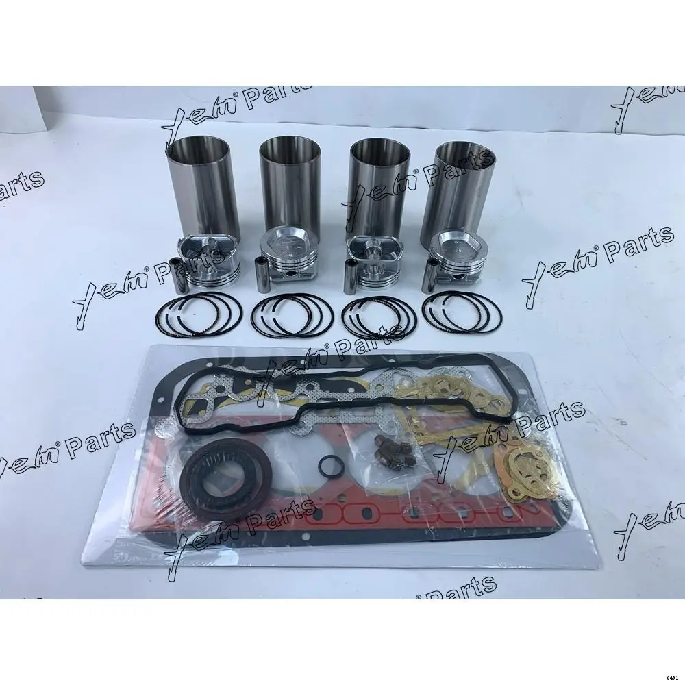 K25 Repair Kit With Piston Rings Liner Gaskets for Nissan Forklift Excavator Skid Steer Aftermarket Parts