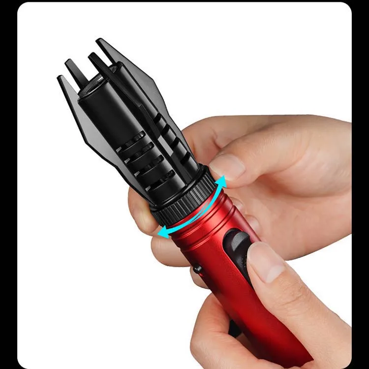 High Quality Welding Guns Refillable Butane Windproof Torch Lighter Jet Blue Flame Lighter