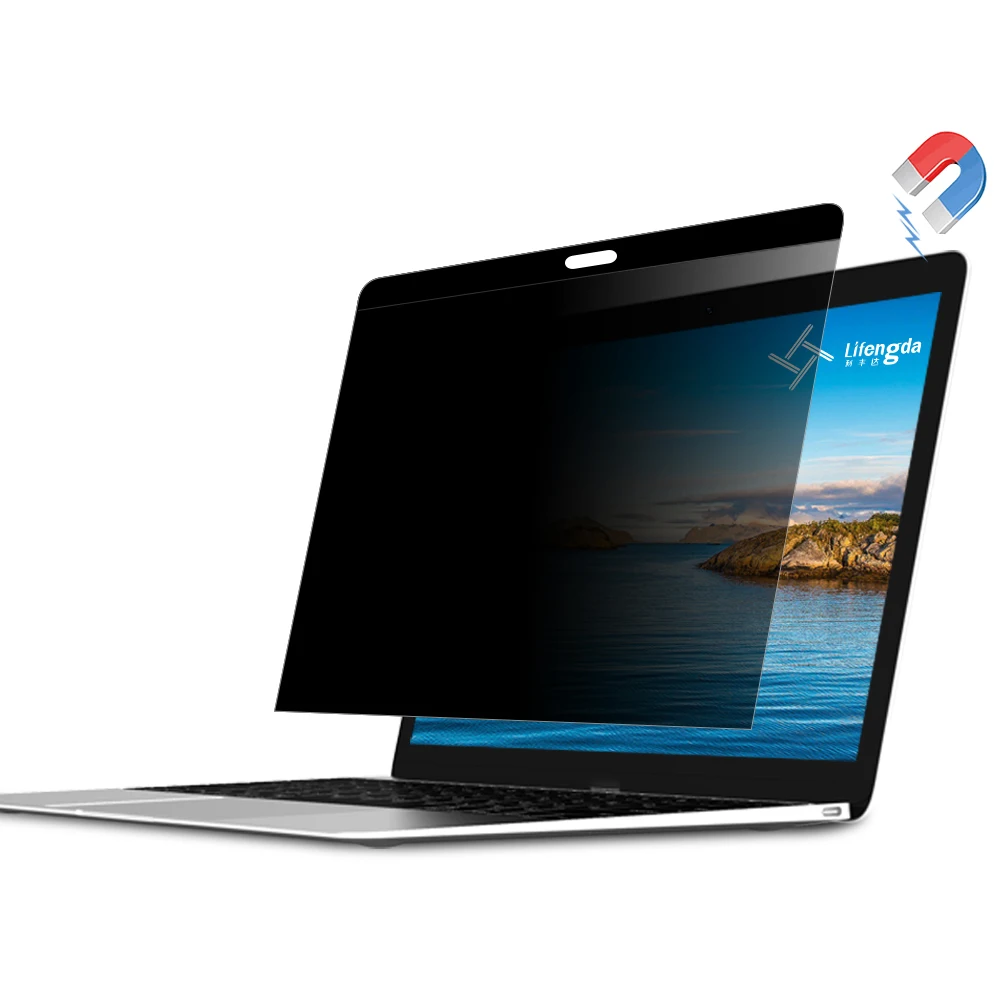 16 Inch Laptop Privacy Screen Protector - Anti-Glare & Anti-Peek Filter For Lenovo, HP, Dell